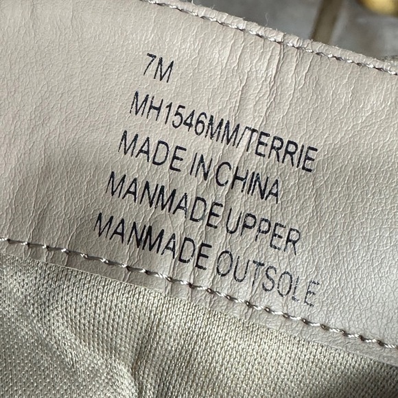 MIA Metri Boot Tan Womens 7 Lug Sole Combat Ankle Boots - Picture 2 of 13